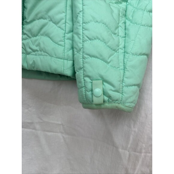 The North Face Light Puffer Jacket Women’s  Mint Green Insulated Size M - Picture 4 of 15